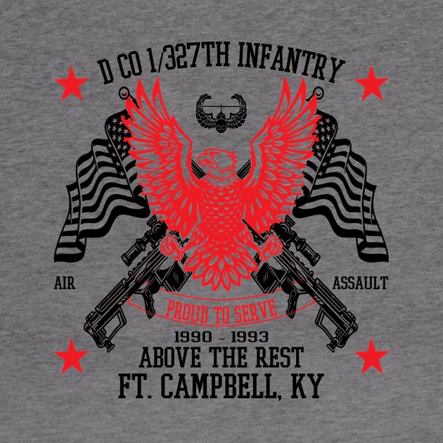 Above The Rest Military T Shirt by Ikon Makers